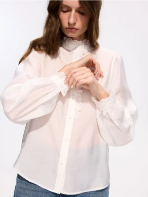 Foto del prodotto Reserved - Camicia in misto lyocell - bianco