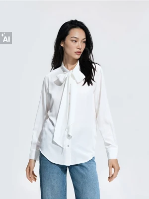Foto del prodotto Reserved - Camicia in misto viscosa - bianco