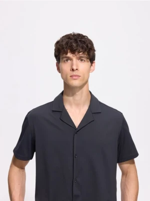 Foto del prodotto Reserved - Camicia regular fit a maniche corte - nero