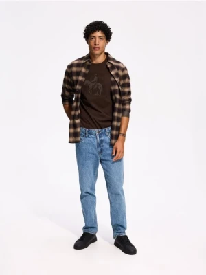 Foto del prodotto Reserved - Camicia regular fit a quadri - beige
