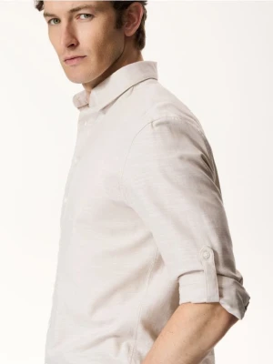 Foto del prodotto Reserved - Camicia semplice regular fit - beige