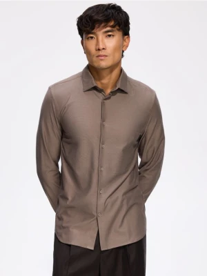 Foto del prodotto Reserved - Camicia semplice slim fit - beige