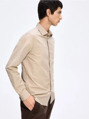 Foto del prodotto Reserved - Camicia slim fit in cotone egiziano - beige