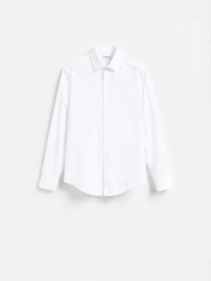 Foto del prodotto Reserved - Camicia slim fit in cotone egiziano - bianco