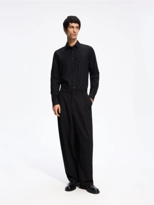 Foto del prodotto Reserved - Camicia slim fit in cotone egiziano - nero