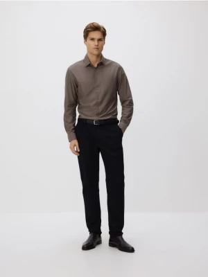 Foto del prodotto Reserved - Camicia slim fit in misto cotone - beige