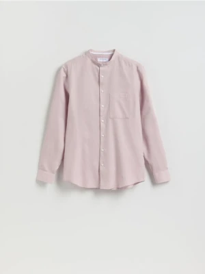 Foto del prodotto Reserved - Camicia slim fit in misto cotone - rosa cipria