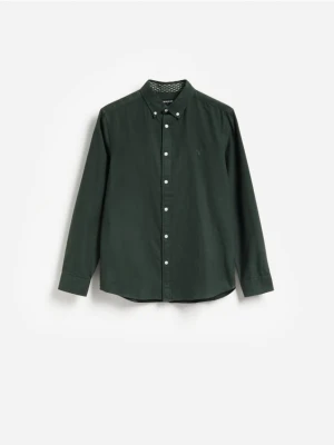 Foto del prodotto Reserved - Camicia slim fit in misto cotone - verde