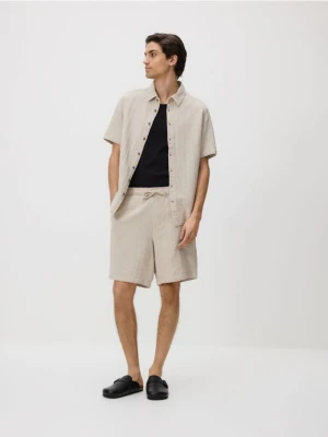 Foto del prodotto Reserved - Camicia strutturata regular fit - beige