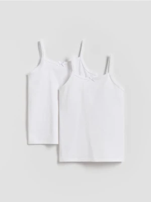 Foto del prodotto Reserved - Canottiera in cotone 2 pack - bianco