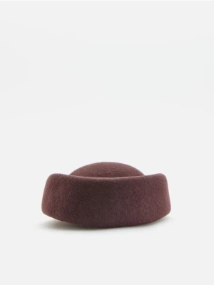Foto del prodotto Reserved - Cappello pillbox in lana - marrone scuro