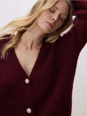 Foto del prodotto Reserved - Cardigan con bottoni decorativi - bordeaux