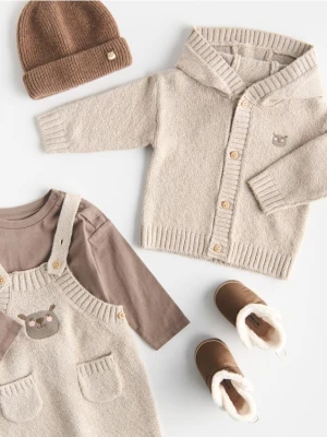 Foto del prodotto Reserved - Cardigan con cappuccio - nude