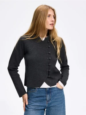 Foto del prodotto Reserved - Cardigan con chiusura decorativa - grigio medio
