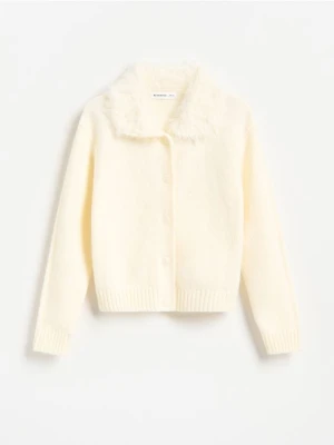 Foto del prodotto Reserved - Cardigan con colletto - panna