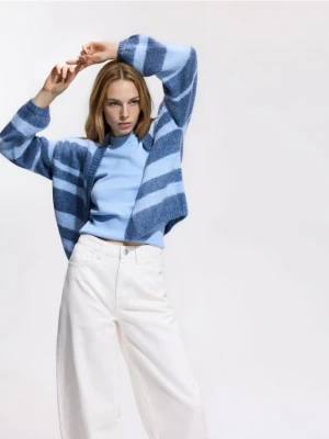 Foto del prodotto Reserved - Cardigan con filo metallizzato - azzurro