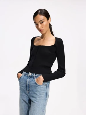 Foto del prodotto Reserved - Cardigan con viscosa - nero