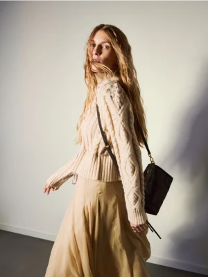 Foto del prodotto Reserved - Cardigan in misto lana - nude