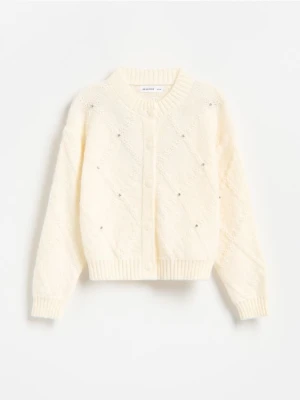 Foto del prodotto Reserved - Cardigan in misto lana - panna