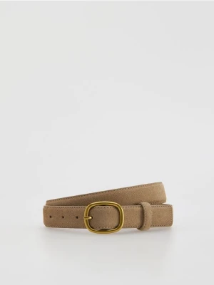 Foto del prodotto Reserved - Cintura in camoscio con fibbia - beige