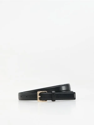 Foto del prodotto Reserved - Cintura in pelle con fibbia - nero
