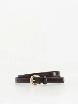 Foto del prodotto Reserved - Cintura sottile con fibbia - marrone scuro