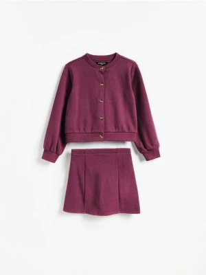 Foto del prodotto Reserved - Completo in maglia con fiocchi - bordeaux