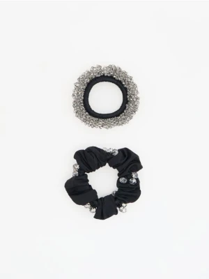 Foto del prodotto Reserved - Confezione da 2 elastici per capelli - nero