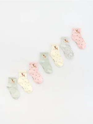 Foto del prodotto Reserved - Confezione da 7 calzini ricamati - multicolore