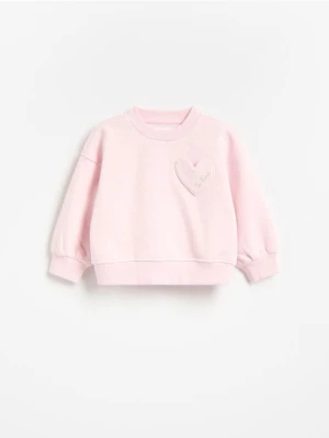 Foto del prodotto Reserved - Felpa ampia - rosa pastello