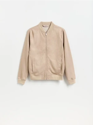 Foto del prodotto Reserved - Felpa bomber con zip - beige