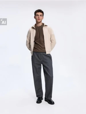 Foto del prodotto Reserved - Felpa in Cotone Mercerizzato - beige