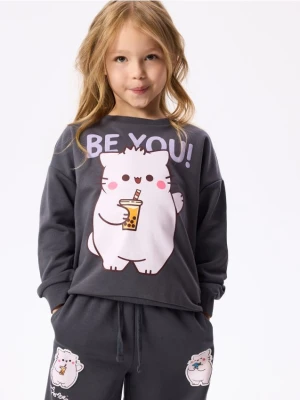 Foto del prodotto Reserved - Felpa Pembe The Pink Cat - grigio scuro