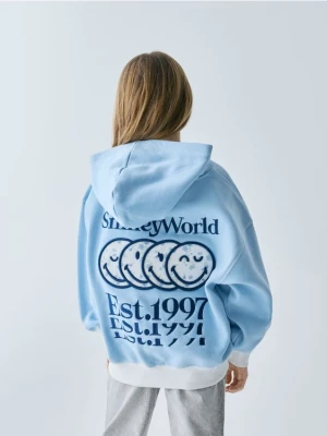 Foto del prodotto Reserved - Felpa SmileyWorld® - blu pallido