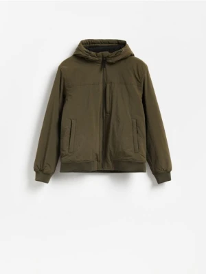 Foto del prodotto Reserved - Giacca bomber con cappuccio - verde-marrone