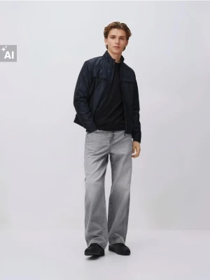 Foto del prodotto Reserved - Giacca bomber con colletto alto - blu scuro