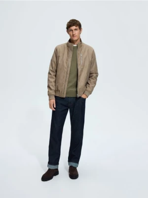 Foto del prodotto Reserved - Giacca bomber effetto scamosciato - beige