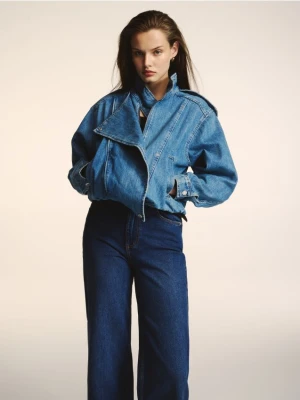 Foto del prodotto Reserved - Giacca di jeans con colletto - blu