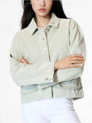 Foto del prodotto Reserved - Giacca in denim con tasche - verde