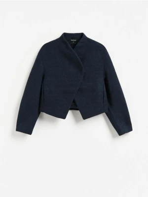 Foto del prodotto Reserved - Giacca oversize con corsetto in lana - blu scuro