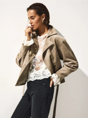 Foto del prodotto Reserved - Giacca scamosciata - beige