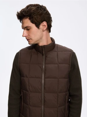 Foto del prodotto Reserved - Gilet trapuntato isolante - marrone scuro