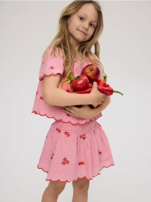 Foto del prodotto Reserved - Gonna con ricamo - rosa