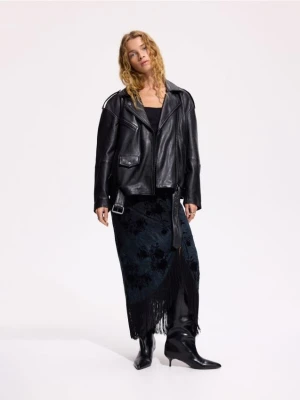 Foto del prodotto Reserved - Gonna midi con frange - nero
