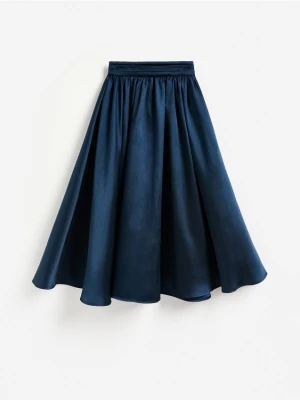 Foto del prodotto Reserved - Gonna midi con pieghe - blu scuro
