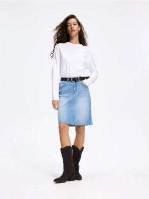 Foto del prodotto Reserved - Gonna midi in denim - blu
