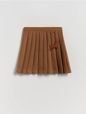 Foto del prodotto Reserved - Gonna plissettata con ciondolo - beige