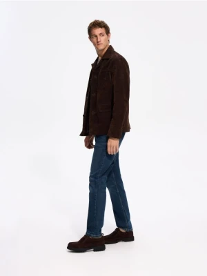 Foto del prodotto Reserved - Jeans a taglio diritto straight effetto slavato - blu scuro