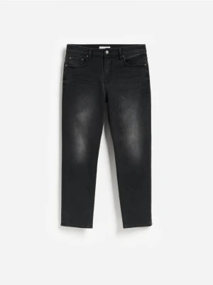 Foto del prodotto Reserved - Jeans a taglio diritto straight effetto slavato - grigio