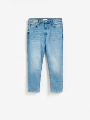 Foto del prodotto Reserved - Jeans carrot slim effetto slavato - blu